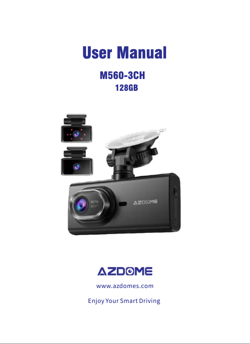 Page 1 de la notice Manuel utilisateur AZDome M560