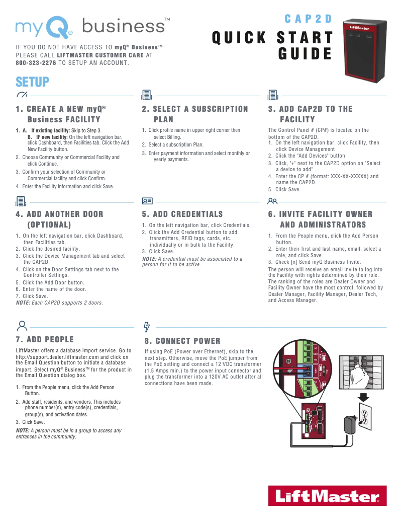 Image de la première page du manuel de l'appareil CAPXLV2MC