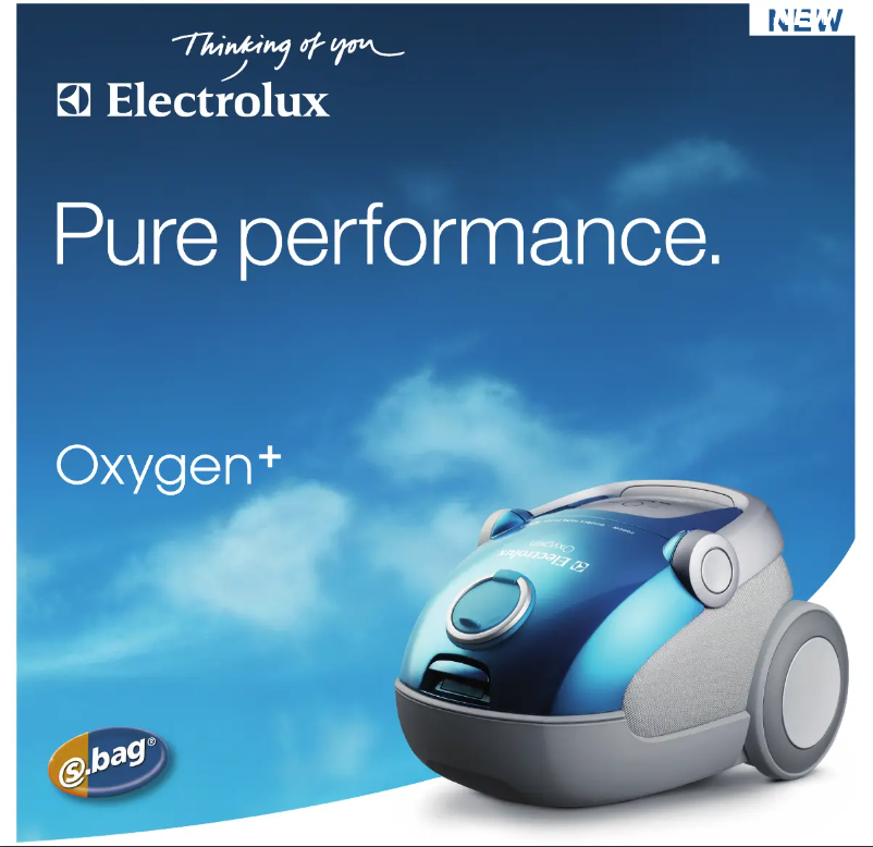 Page 1 de la notice Manuel utilisateur Electrolux Oxygen+ Z7329