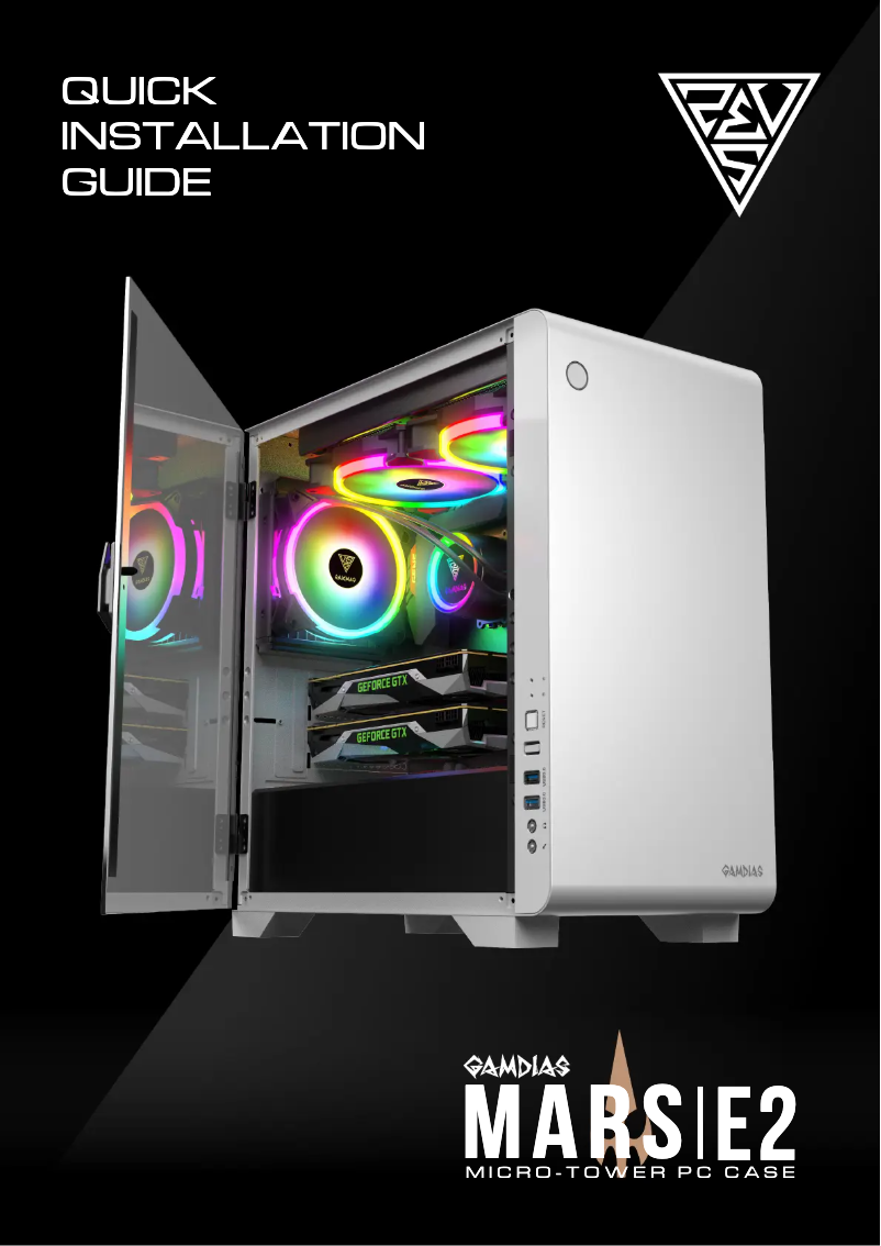 Page n°1 - Manuel utilisateur Gamdias Mars E2