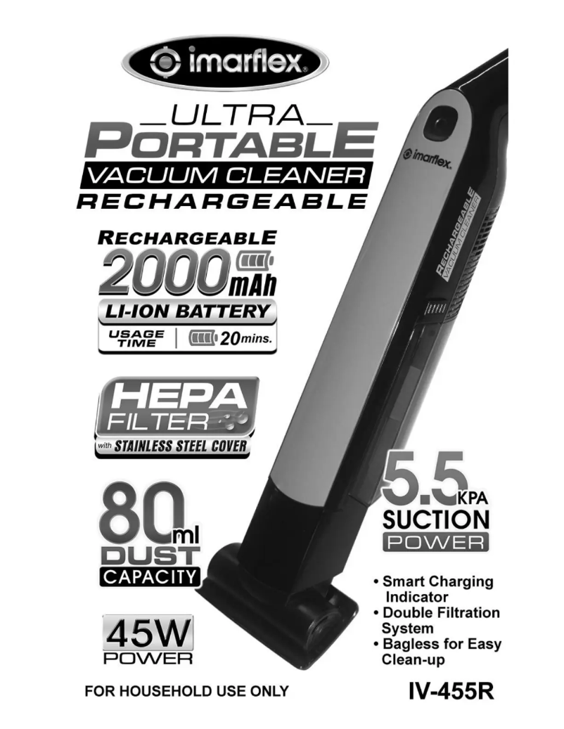 Page 1 de la notice Manuel utilisateur Imarflex IV-455R