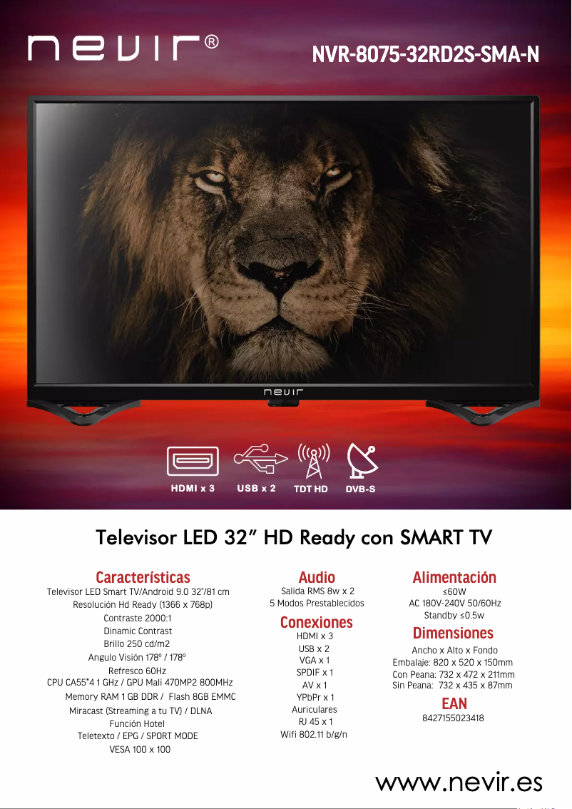 Image de la première page du manuel de l'appareil NVR-8075-32RD2S-SMA-N