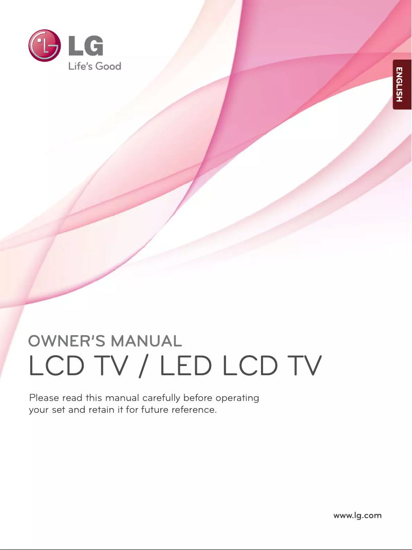 Page n°1 - Manuel utilisateur LG 32LE450N