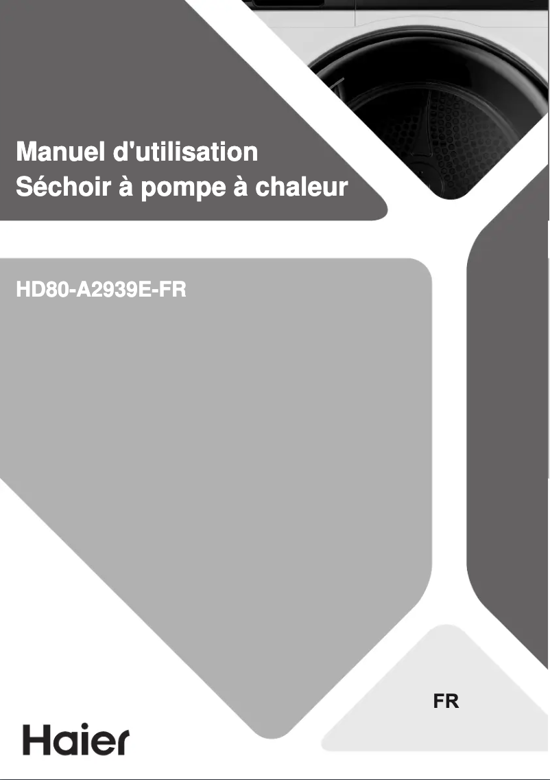 Page n°1 - Manuel utilisateur Haier I-Pro Series 3 HD80-A2939