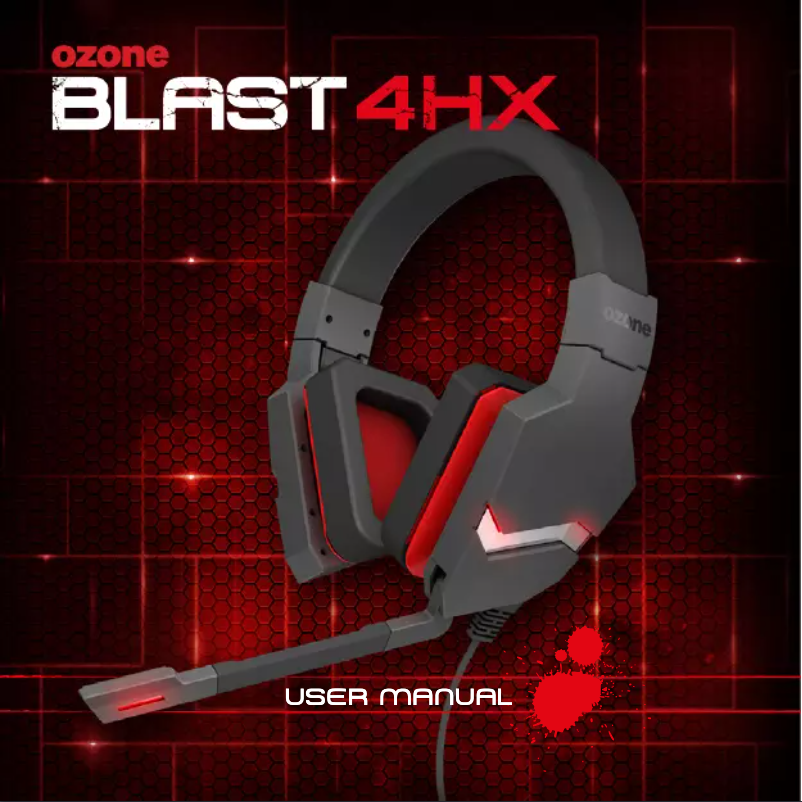 Image de la première page du manuel de l'appareil Blast 4HX