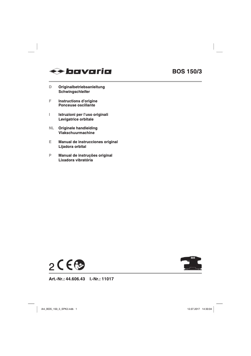 Página 1 del manual Manual de usuario Bavaria BOS 150/3