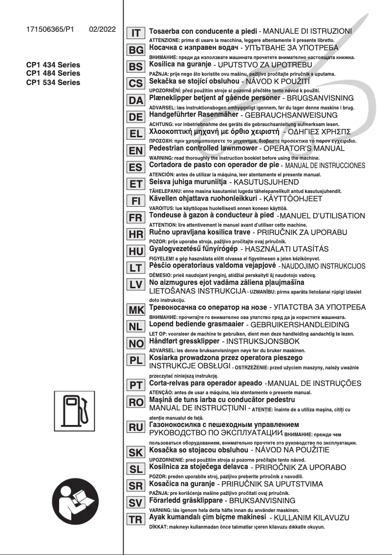 Page n°1 - Manuel utilisateur Stiga Combi 753 SE
