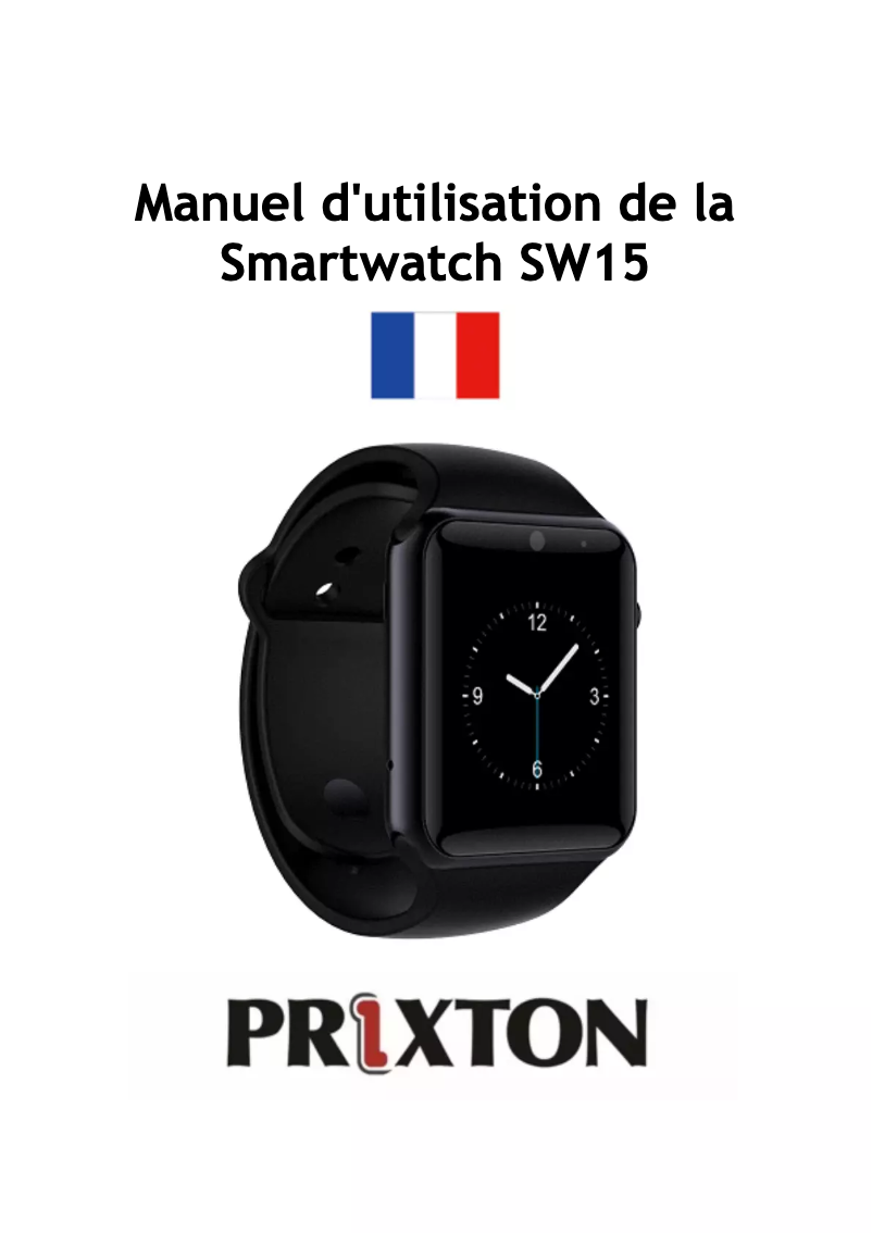 Page 1 de la notice Manuel utilisateur Prixton SW15