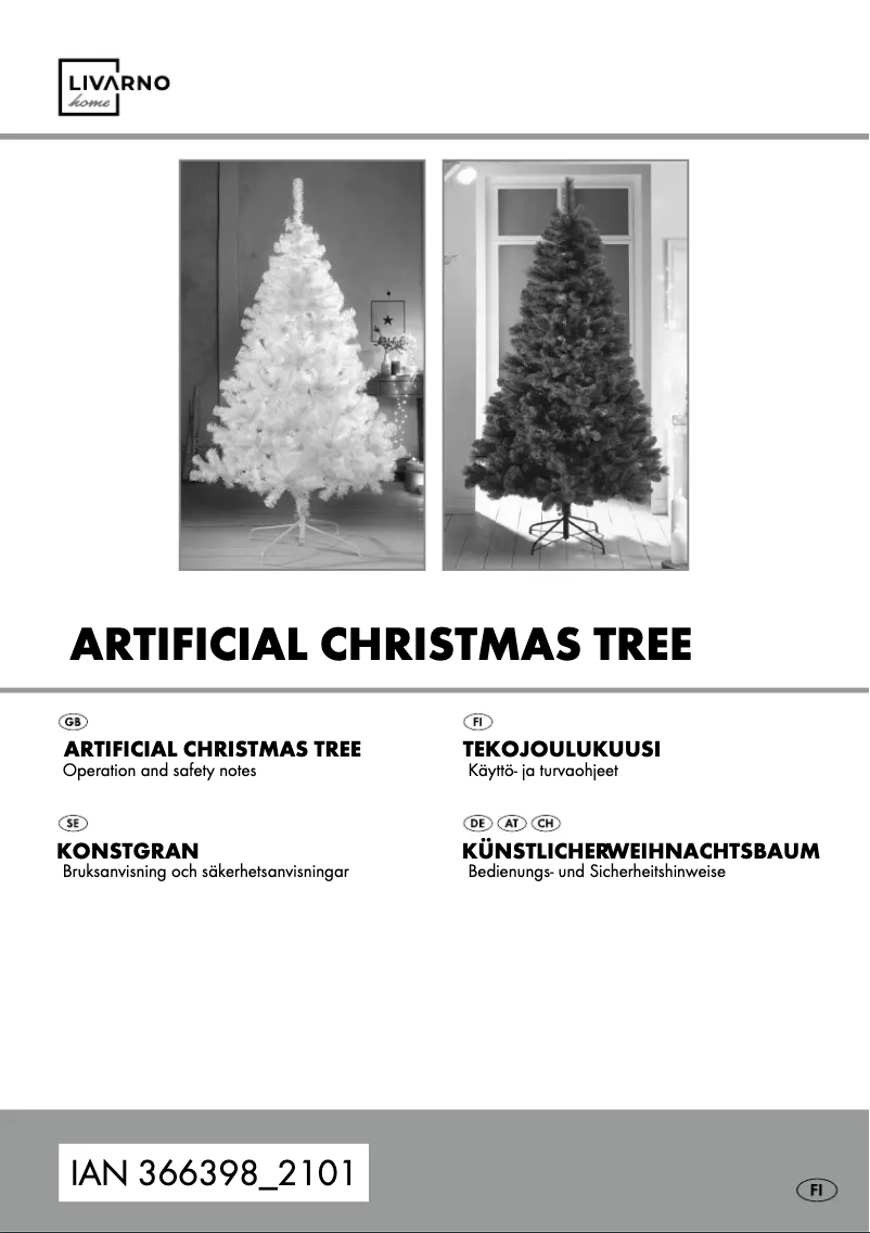 Page 1 de la notice Manuel utilisateur Livarno Lux HG06641A