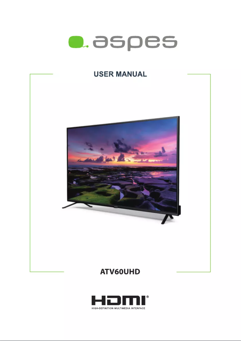 Page n°1 - Manuel utilisateur Aspes ATV60UHD