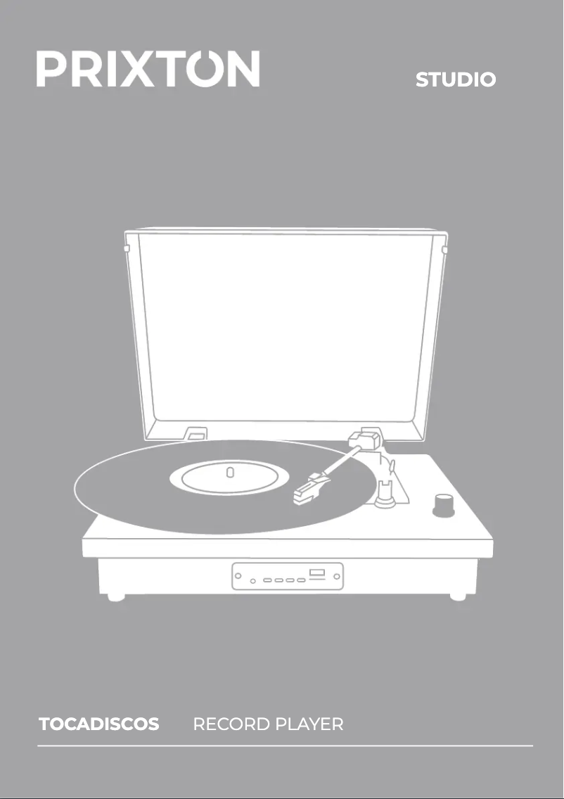 Image de la première page du manuel de l'appareil Studio