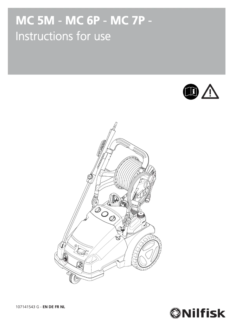 Page n°1 - Manuel utilisateur Nilfisk Poseidon 6