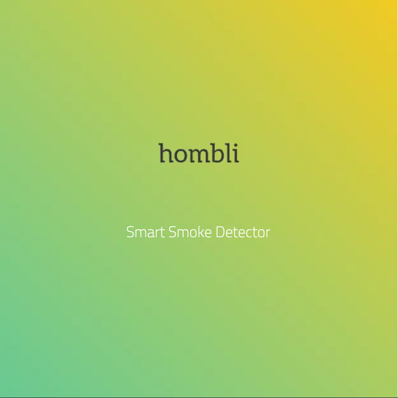Image de la première page du manuel de l'appareil Smart Smoke Detector