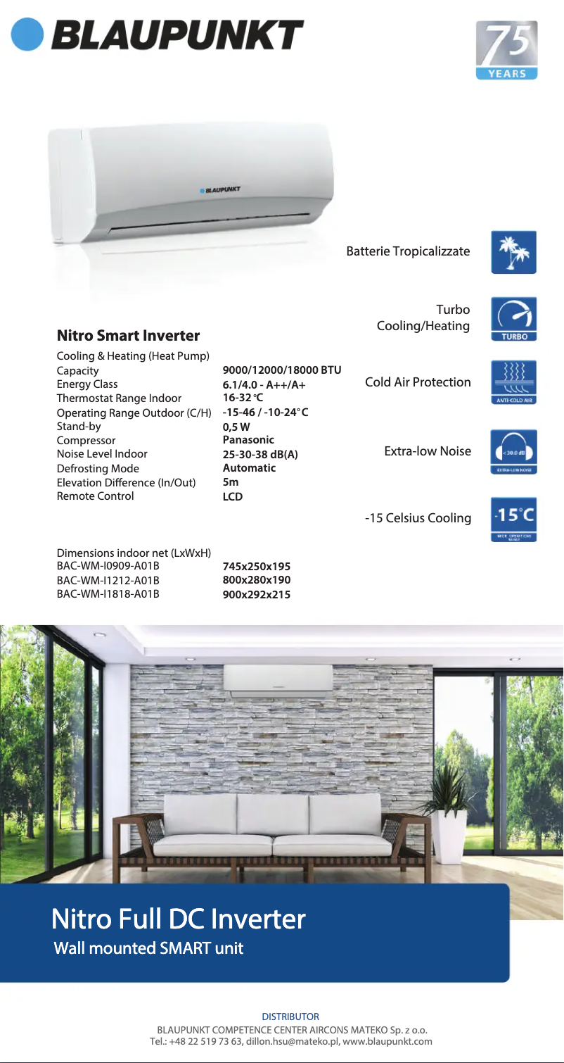 Página 1 del manual Manual de usuario Blaupunkt Nitro Smart