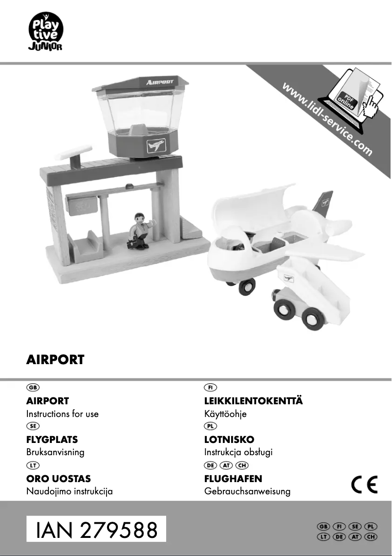 Page 1 de la notice Manuel utilisateur Playtive IAN 279588