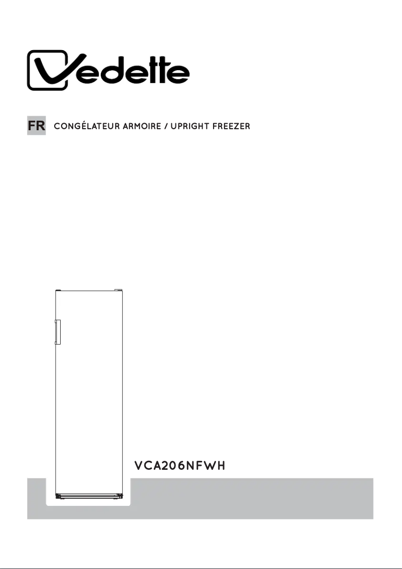 Page n°1 - Manuel utilisateur Vedette VCA206NFWH