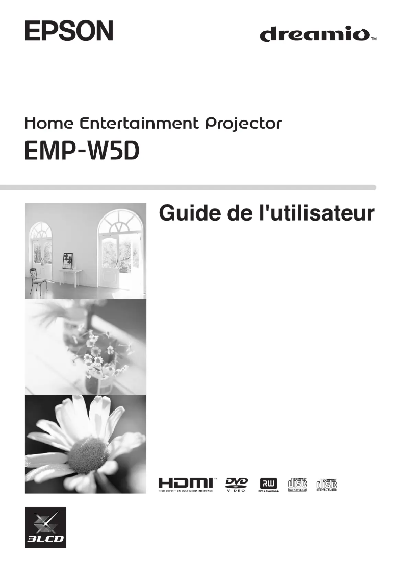Image de la première page du manuel de l'appareil EMP-W5D