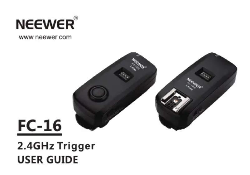 Image de la première page du manuel de l'appareil FC-16 N