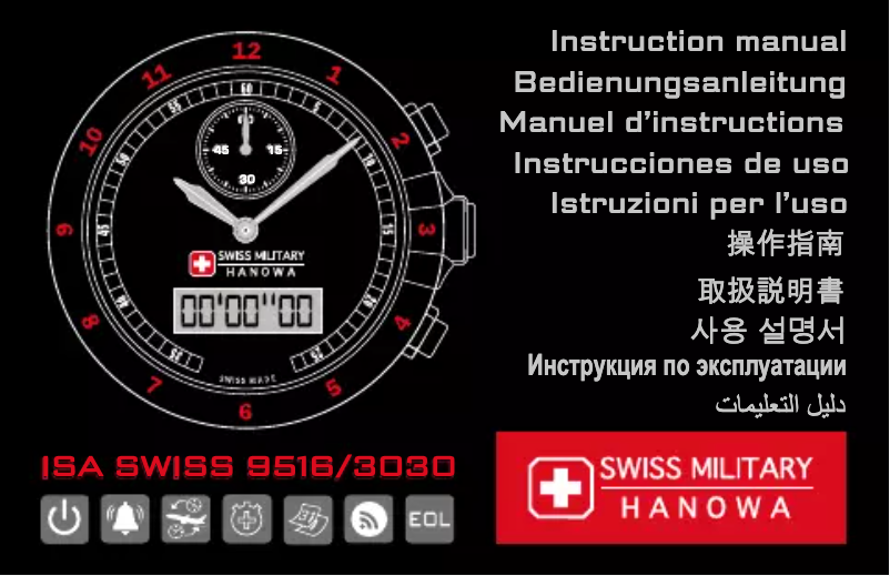 Página 1 del manual Manual de usuario Swiss Military Hanowa Multimission
