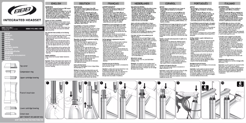 Image de la première page du manuel de l'appareil BHP-455