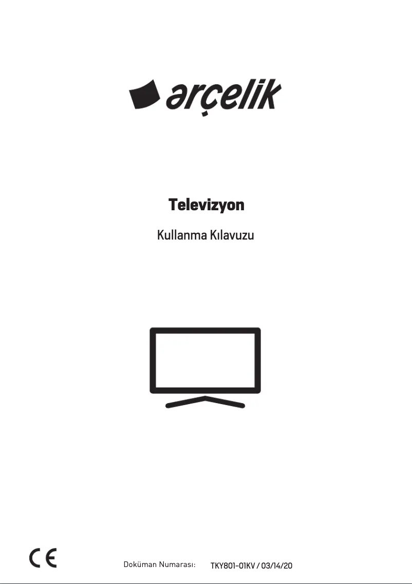 Page 1 de la notice Manuel utilisateur Arçelik A43K 680G