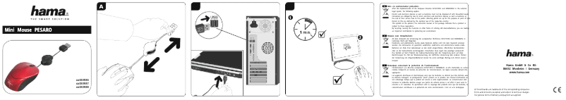 Page 1 de la notice Manuel utilisateur Hama Pesaro 00053936