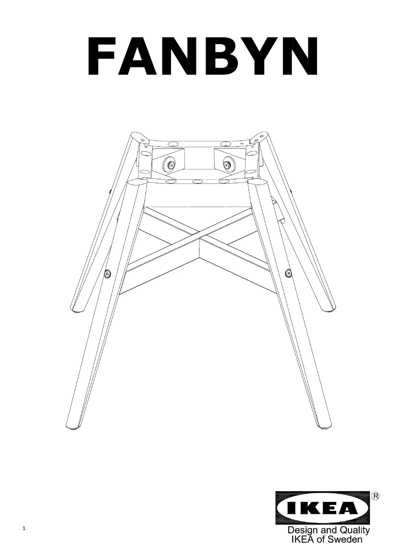 Image de la première page du manuel de l'appareil Fanbyn