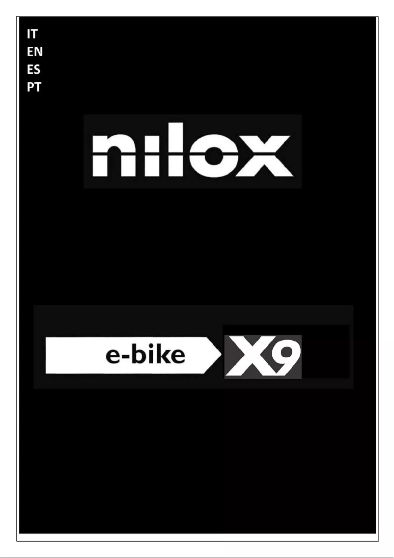 Page 1 de la notice Manuel utilisateur Nilox X9