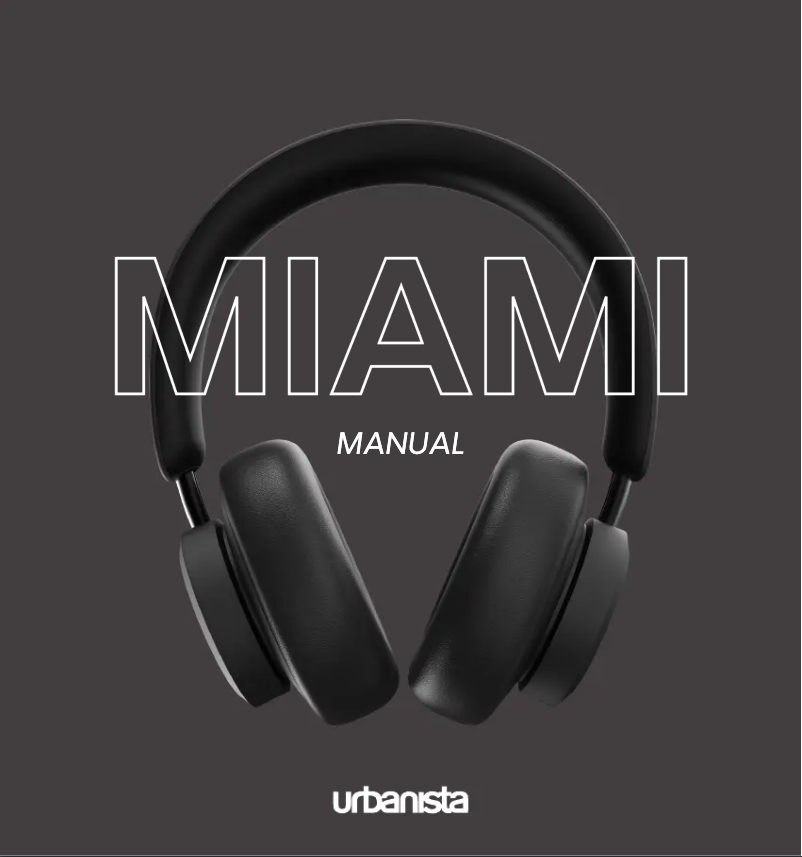 Page 1 de la notice Manuel utilisateur Urbanista Miami