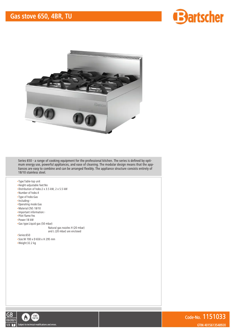 Image de la première page du manuel de l'appareil 1151033