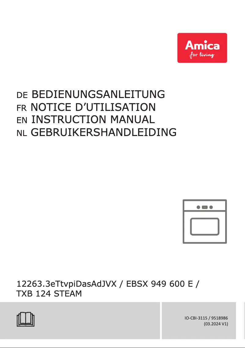 Image de la première page du manuel de l'appareil EBSX 949 600 E