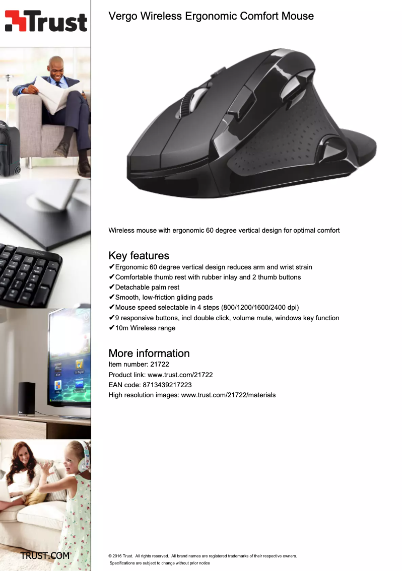 Image de la première page du manuel de l'appareil Vergo