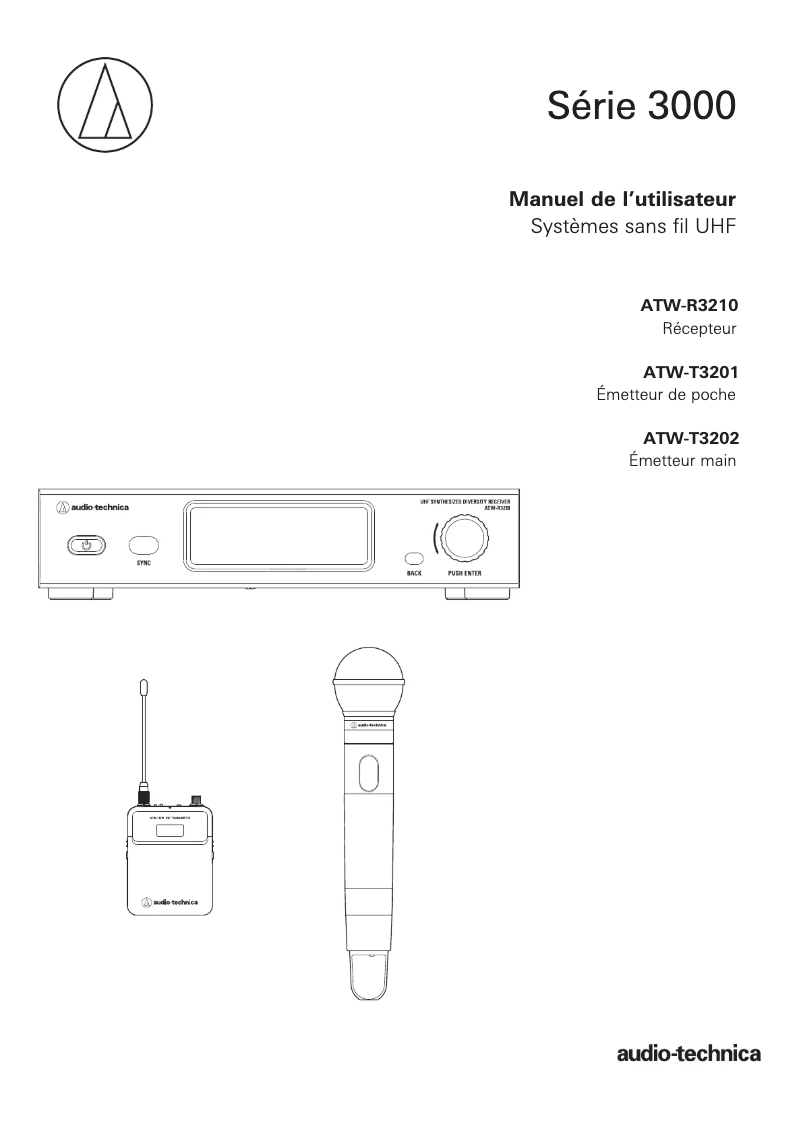 Imagen de la primera página del manual del dispositivo ATW-T3201