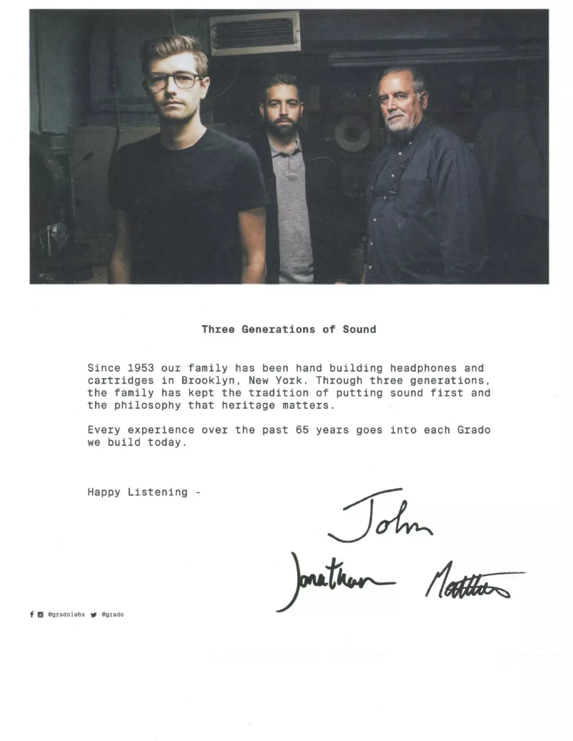 Page 1 de la notice Manuel utilisateur Grado SR125x