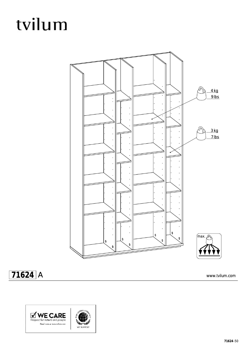 Page 1 de la notice Manuel utilisateur Leen Bakker Capri