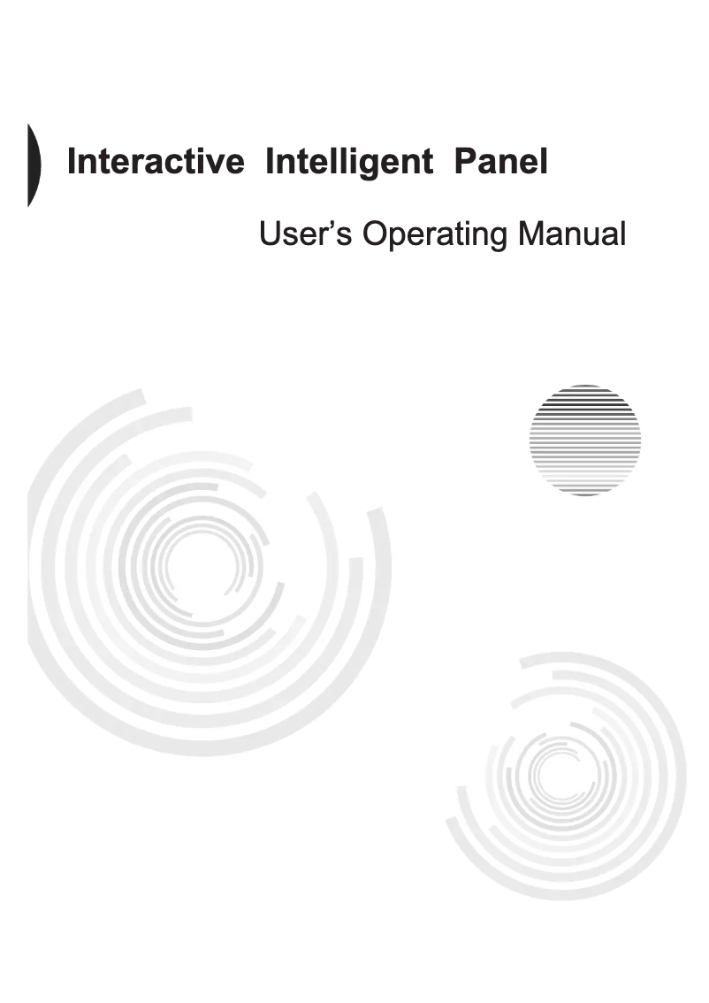 Image de la première page du manuel de l'appareil TDP65