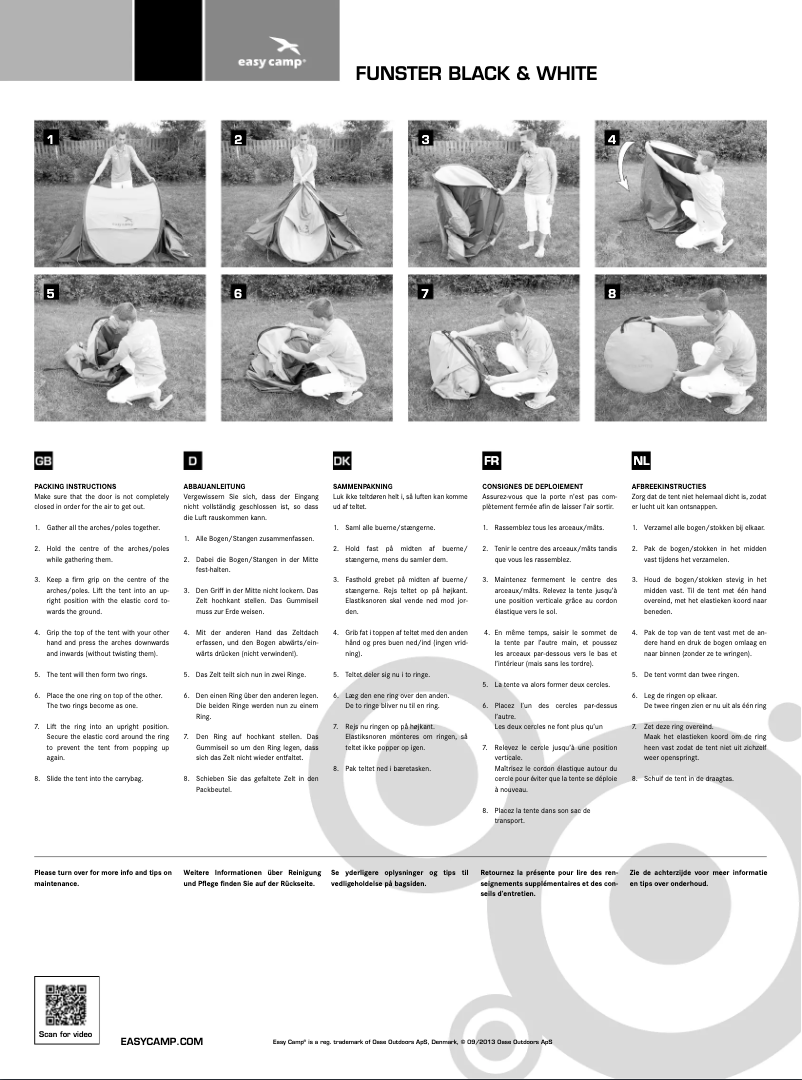 Página 1 del manual Manual de usuario Easy Camp Carnival Funster