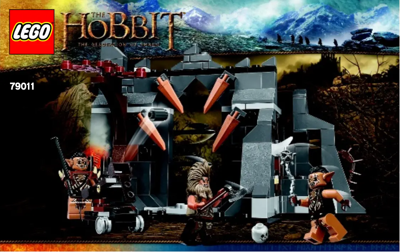 Page 1 de la notice Manuel utilisateur Lego The Hobbit 79011