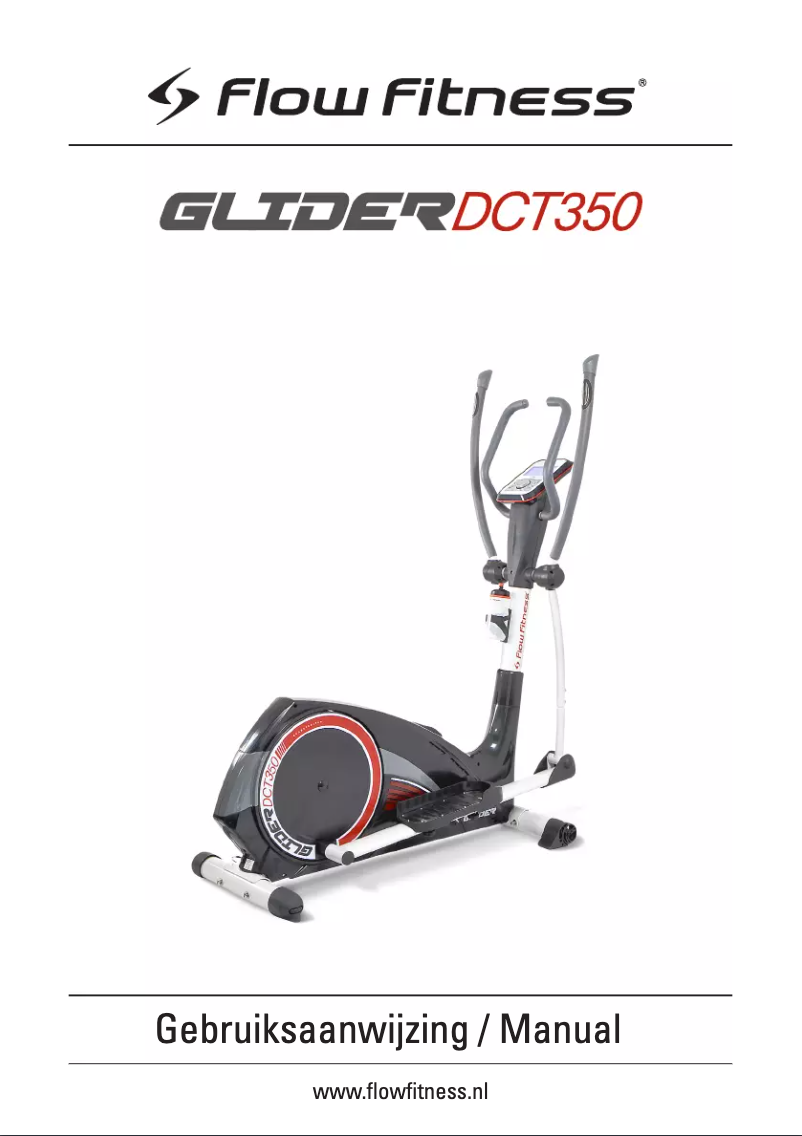 Page n°1 - Manuel utilisateur Flow Fitness Glider DCT350
