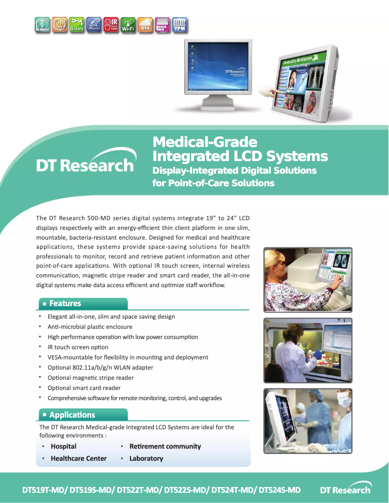 Image de la première page du manuel de l'appareil DT524S-MD