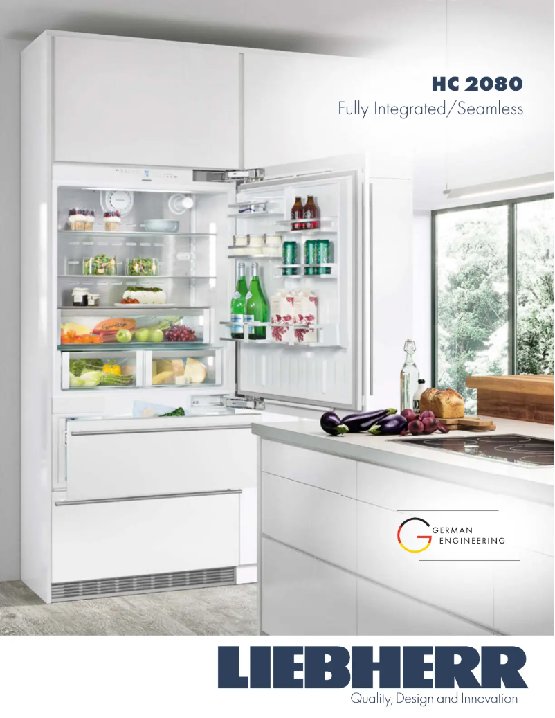 Page 1 de la notice Fiche technique Liebherr HC 2080