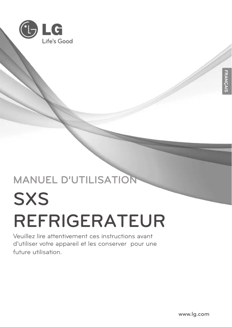 Image de la première page du manuel de l'appareil GW-P2120WH