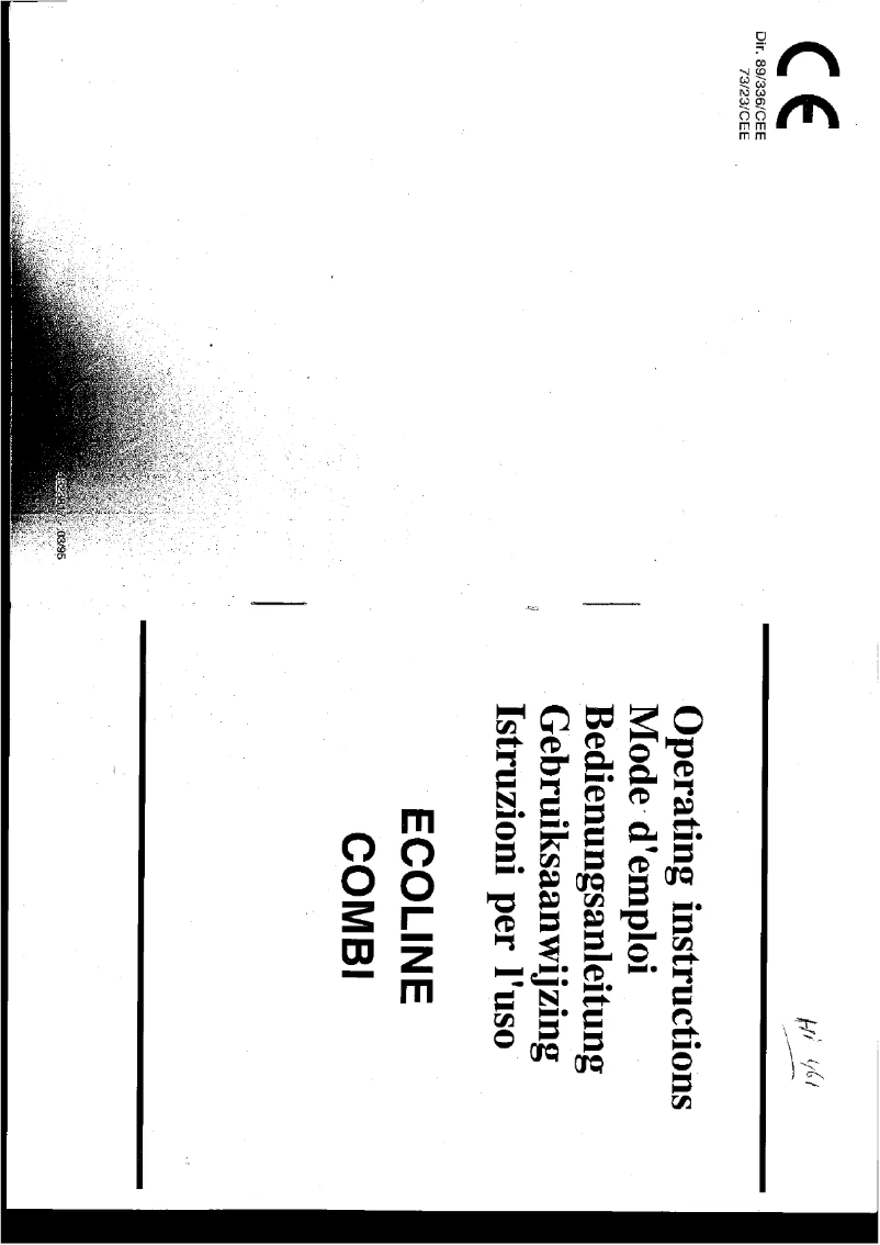 Image de la première page du manuel de l'appareil HI 461 M