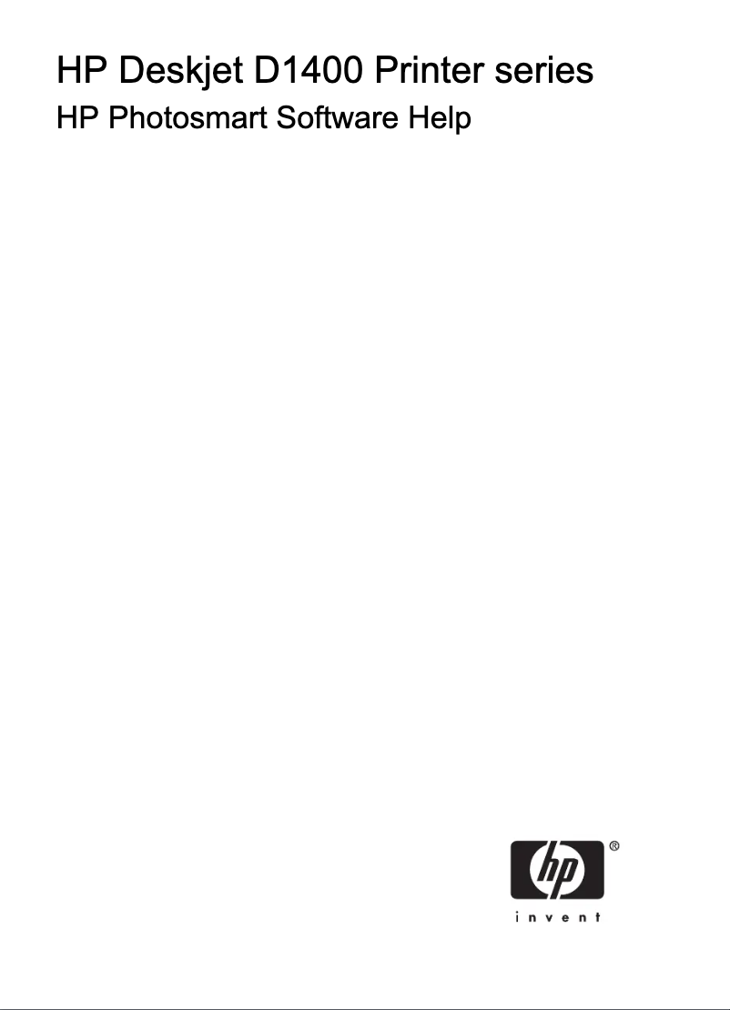 Image de la première page du manuel de l'appareil Deskjet D1420