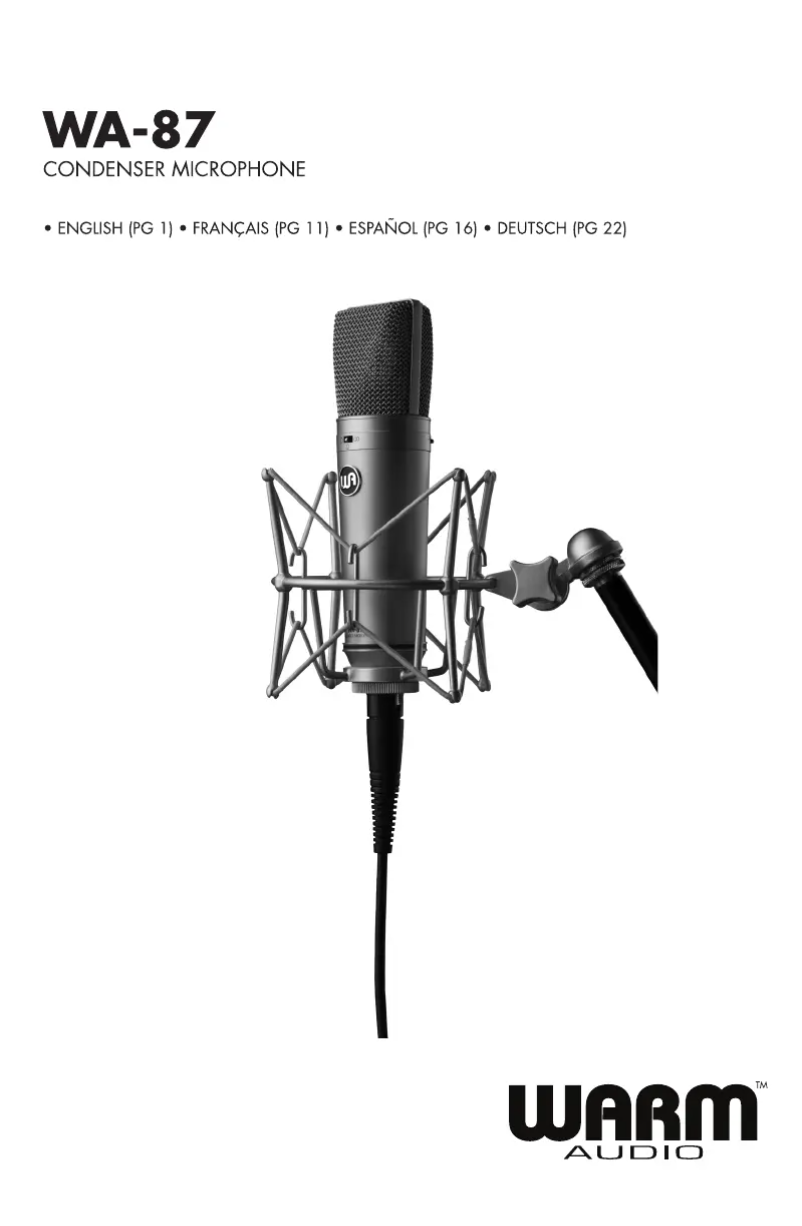 Image de la première page du manuel de l'appareil WA-87