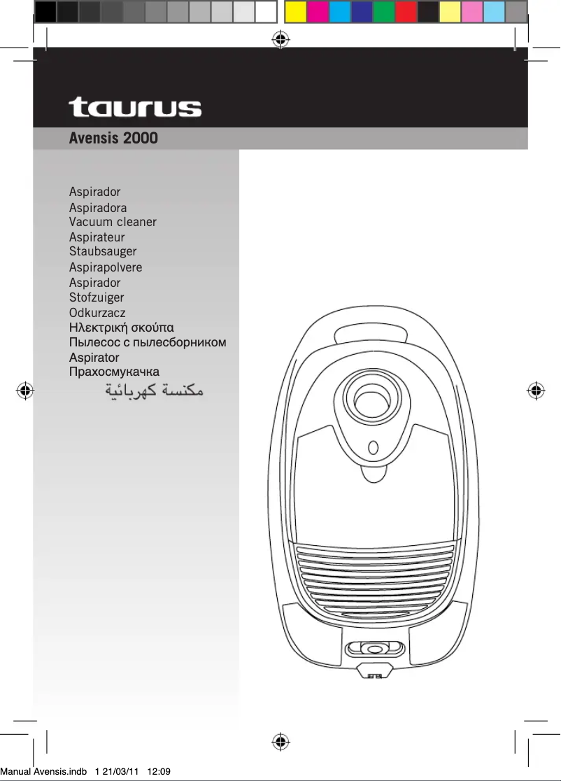 Image de la première page du manuel de l'appareil Avensis 2000