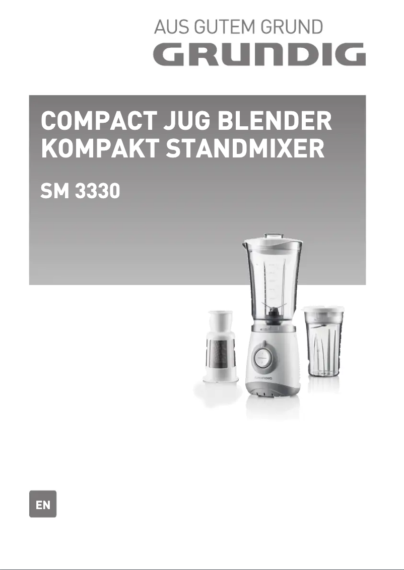 Página 1 del manual Manual de usuario Grundig SM 3330