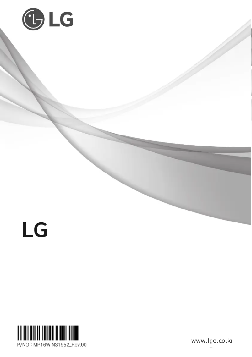 Page 1 de la notice Manuel utilisateur LG GW-V08BT
