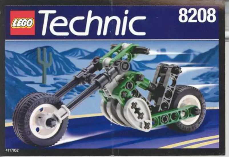 Page n°1 - Manuel utilisateur Lego Technic 8208