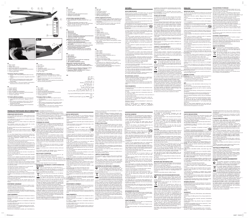 Page 1 de la notice Manuel utilisateur Ufesa PP5130